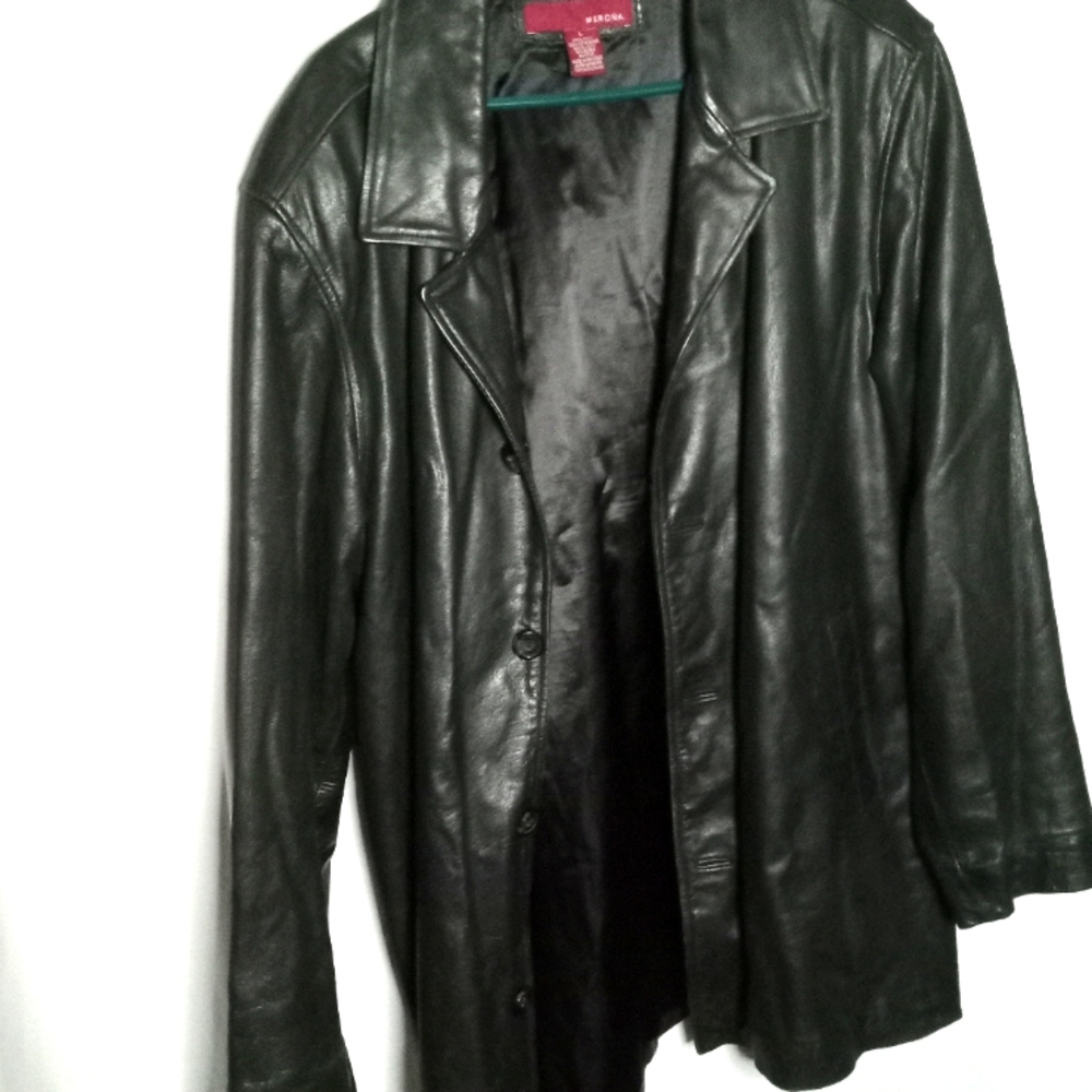 Men's leather jacket
